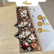 MYNA | 3-in-1 / 5-in-1 Kitchen Carpet Runner Combo Set | Floor Mat Set