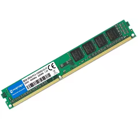 DDR3 8GB RAM 1600Mhz PC3-12800 DIMM Desktop RAM 240 Pins 1.5V NON ECC 2RX8 Compatible with both Inte