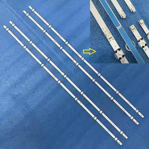 4pcs/set LED backlight strip 7LED for Toshiba 43L3754DB 43L3733DG VES430UNDL-2D-N12