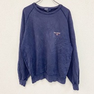 Polo Ralph Lauren運動衫/運動鞋，海軍藍，M 碼，古著。