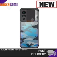 Case Redmi Note 10 / Note 10s / Note 10 Pro Softcase Camshield ARMY Camera Protect