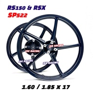RS150 SP522 SPORT RIM ENKEI 522 RS 150 RSX RSX150 SIZE FREE BEARING & BUSH DISC KL