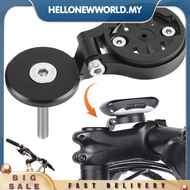 [hellonewworld.my] Bike Computer Stem Top Cap Mount Holder Adjustable Bicycle Computer Holder Bike C