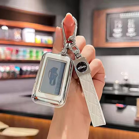 For Starline E90 E96 E95 Key Fob Cover, TPU Protective Case for Car Alarm Remote, Anti-Scratch Shock