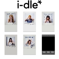 Heart-to-Heart Warm Sun Self-Made i-dle Album We are Merchandise Polaroid Photocard Girl Doll Photoc