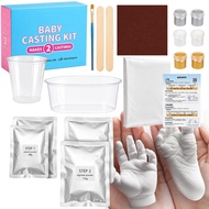 Handprint Powder Set Kids Casting Kit Handprint Footprint Keepsake Mold Plaster Craft Kids Molding K