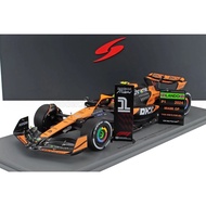 1: 18 Spark F1 2024 McLaren MCL38 Lando Norris Miami Life First Win