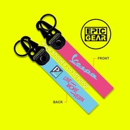 GANTUNGAN HIGH QUALITY KEYCHAIN VESPA LIVE MORE KEYCHAIN PREMIUM MOTORCYCLE ACCESSORIES PIAGGIO LIVE