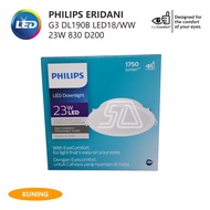 Philips Downlight Emws G3 DL190B LED18 D200 23W 830 WH SNI