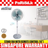 Mistral MSF1628WR Stand Fan with Remote Control (16-inch) - Singapore Warranty