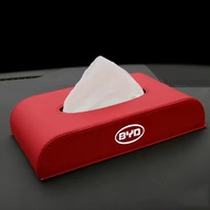 high quality Car Leather Tissue Storage Box Case Auto Paper Towel Tissue Box Automobile Napkin Paper