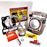 BRT CAST IRON CASTING PISTON DOUBLE COOLER 62 NMAX TURBO NMAX NEW AEROX ALPHA 62MM 62 MM BOREUP BLOC