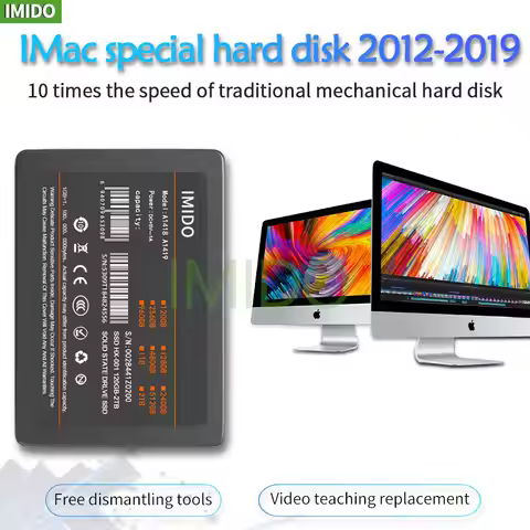 Hard Drive SSD 120 gb Para Laptop Desktop Imac 21.5" All-in-One 2012 -2019 Yr A1418 A1419 Portable S