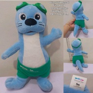 -` ́- Otter Blue Suri Mascot FINA World Championships Gwangju 2019 Collectible Plush Toy