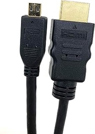 Micro Connectors, Inc. (TM) 6 Feet High Speed HDMI with Ethernet (type A) to Micro HDMI (type D) Cab