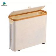 Toilet Paper Bin, Toilet Paper Bin for Bathroom Toilet Paper Storage Bin with Lid, Toilet Paper Orga