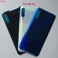 Battery Back Cover For Xiaomi Mi A3 MiA3 Rear Glass 3D Back Housing Door Case For Xiaomi Mi A3 Back 