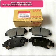 PERLENGKAPAN KAMPAS KANVAS REM DEPAN BRAKE PAD FRONT HONDA FREED 1 SET