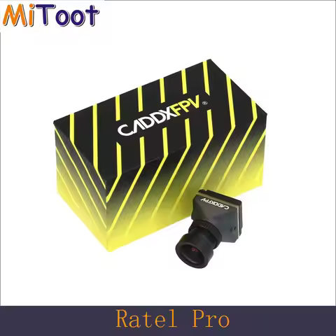 CADDX Ratel Pro 1500TVL WDR 4.5V-27V 4:3/16:9 NTSC/PAL CMOS FPV Starlight Night Vision Blacklight Ca