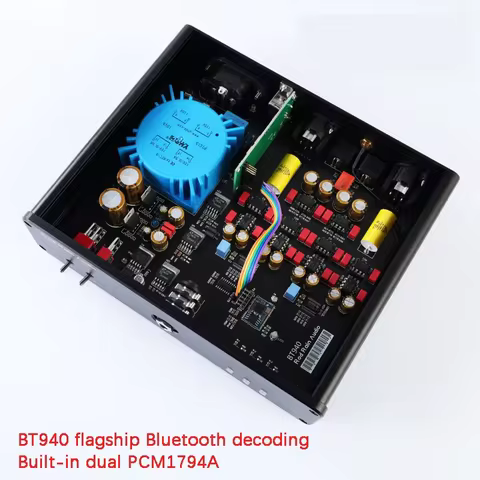 Rhodes Rain BT940 dual PCM1794A parallel DAC Bluetooth 5.1 Qualcomm 5125 decoder board USB decoder