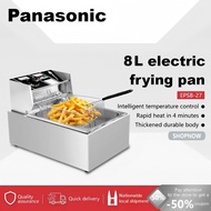 Electric Deep Fryer Electric Pan With Strainer Deep Fryer Stainless Steel Electric Fryer