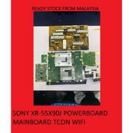 SONY XR-55X90J MAINBOARD POWERBOARD TCON WIFI