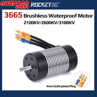 Surpass Hobby Motor 3665 Waterproof Brushless Motor 2100KV 2600KV 3100KV RC Car Motor For 1/8 1/10 R