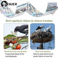 SUERHD Bird Repellent Tape Outdoors Lawns Farmland Supplies Orchard Garden Repeller Scare Ribbon