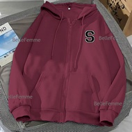 Front zipper jacket letter S women men unisex adult l xl xxl xxxl xxxxl 3xl 4xl latest cool hoodie s