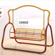 JHD 🇲🇾 3V CM650 XXL Size Adult Indoor Outdoor Metal Solid Garden Kiddie Swing Chair Children Playground Toy Buaian Taman