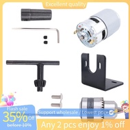 In stock-775 Motor 10000Rpm DC 12V Lathe 775 Motor with Mini Hand Drill Chuck and Milling Machine Mo