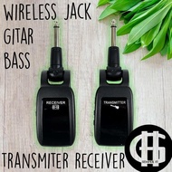 AMMOON WIRELESS JACK GUITAR BASS TRANSMITTER RECEIVER GUITAR UHF - U12DX ORIGINAL AND TRUSTED