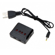 Mini 4 Port 3.7v Lipo Battery USB Balance Charger UL28900