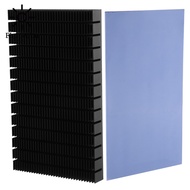 DIY Aluminum Radiator for RTX 3080 3090 Graphics Card Backside VRAM MOD GPU Backplate 150X90X15mm