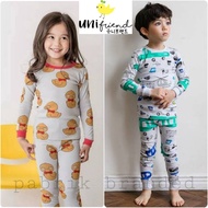 pabrik branded unifriend piyama girls size 80 ( 1 thn ) baju tidur set anak perempuan murah grosir e