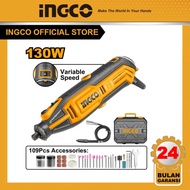 MESIN GRINDER MINI DIE (109-IN-1) 130W VARIABLE SPEED HD INGCO MG13328