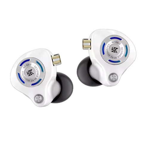 KZ Gale Earphone Gaming and Music Headset Dynamic Driver Detachable Design Enhances , Bass Performan