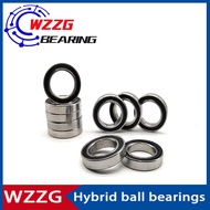 WZZG  1PCS  S6802-2RS  stainless steel hybrid ceramic ball bearing 15*24*5mm bicycle high-speed main
