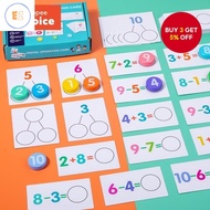 EZ Montessori Hundreds Board 1 to 100 Number Continuous Board Children Mathematics Thinking Teaching