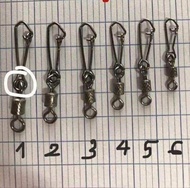 Khóa Link Câu Cá Chống Xoắn 2 Vòng Khóa Câu Chịu TốtChịu Tải Lớn