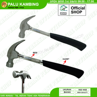 Palu Kambing Gagang Besi 16oz Soligen Claw Hammer Martil