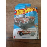 HOTWHEELS '62 CORVETTE GASSER CHOCOLATE ORIGINAL MATTEL