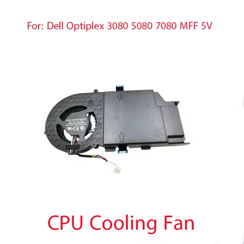 Laptop CPU Cooling Fan For Dell Optiplex 3080 5080 7080 MFF 5V Fan 0JV47V