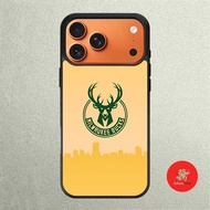 iphone Case 17 16 15 14 13 12 11 X XR Xs 8 7 6 5 Plus Milwauke Bucks Team Air SoftcasePro Max