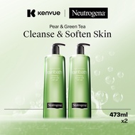 [Bundle of 2] Neutrogena Rainbath Shower Gel Pear & Green Tea (473ml)