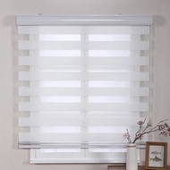 Bidai Moden Zebra Blind Zebra Blinds Langsir Bidai Tingkap Blackout Roller Blinds Window for Kitchen