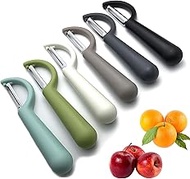Trez Treamer 6-Pack Vegetable Peeler for Kitchen，Y Peeler Stainless Steel Potato Peeler Set for Appl