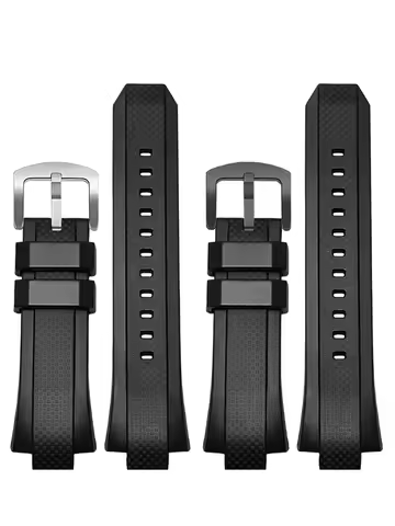 Resin Rubber Strap For Casio EDIFICE 5142 EQW-A1000 EQW-A1100 EQW-M1100 Watch Strap Convex 13mm Sili