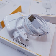Realme 65W charger original 100% USB TYPE C super dart 65W