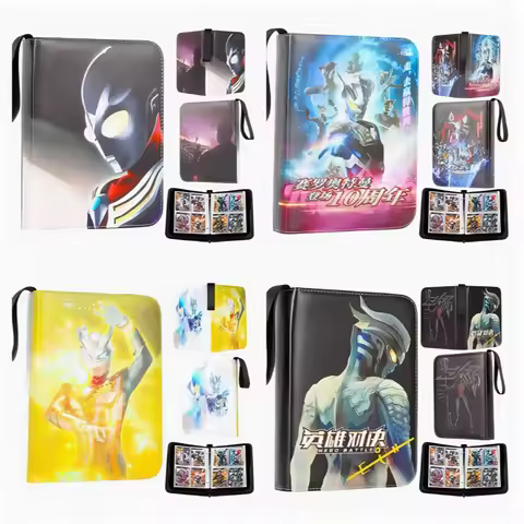 Ultraman Card Album Binder Loose-leaf Storage Book Large Capacity Card Collection Book Pack Game Car